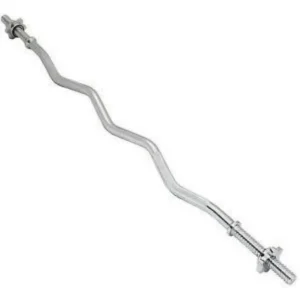 Gym Curl Bar 118cm x 2.8cm 5Kg
