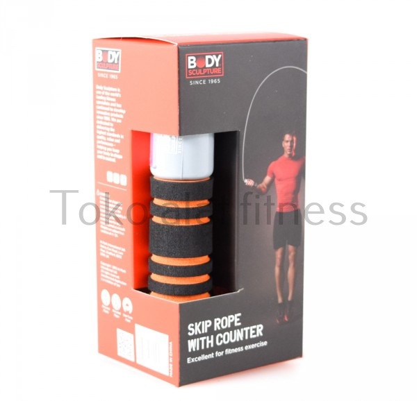 skip rope with counter 3 - Skip Rope With Counter Orange Body Sculpture