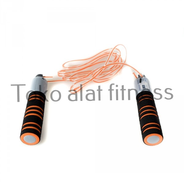 skip rope with counter body sculpture - Skip Rope With Counter Orange Body Sculpture