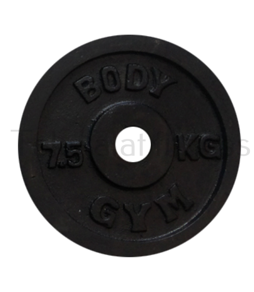 Iron Plate 3cm 7.5kg Bodygym - Body Gym Iron Plate 3 cm 7.5 kg