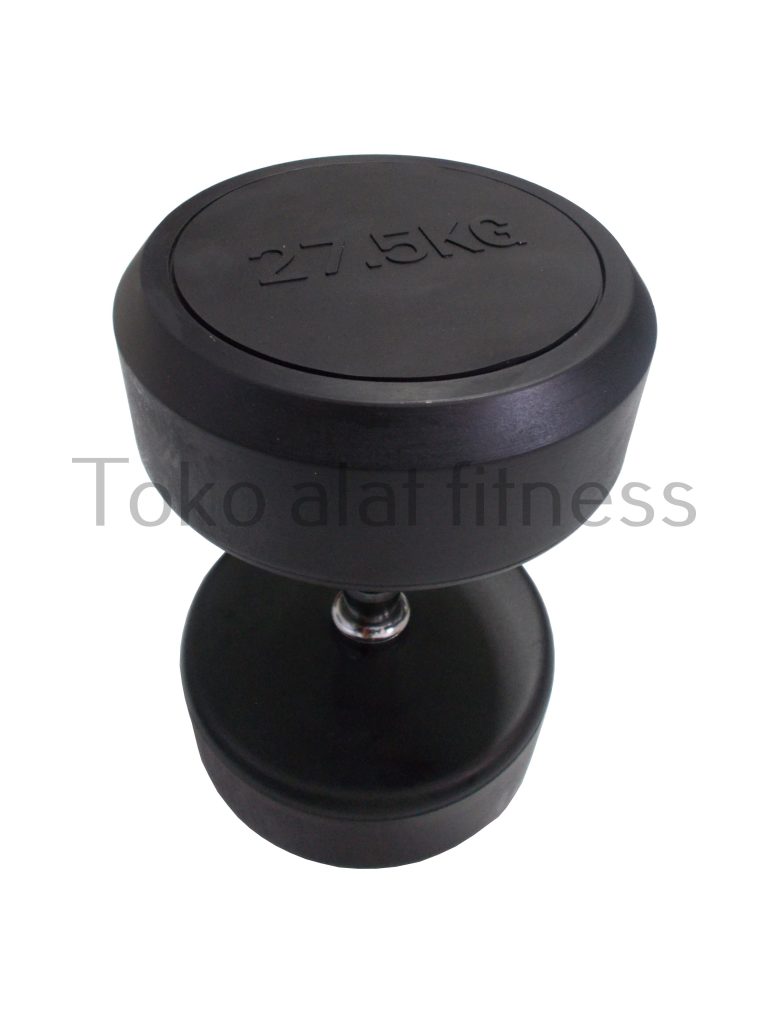dumbell fix rubber 27 768x1024 - Dumbell Fix Rubber 27.5 Kg Body Gym