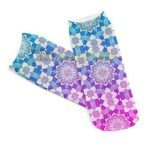 Yoga Sock (Rainbow) Mandala