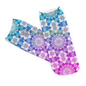 Yoga Sock (Rainbow) Mandala