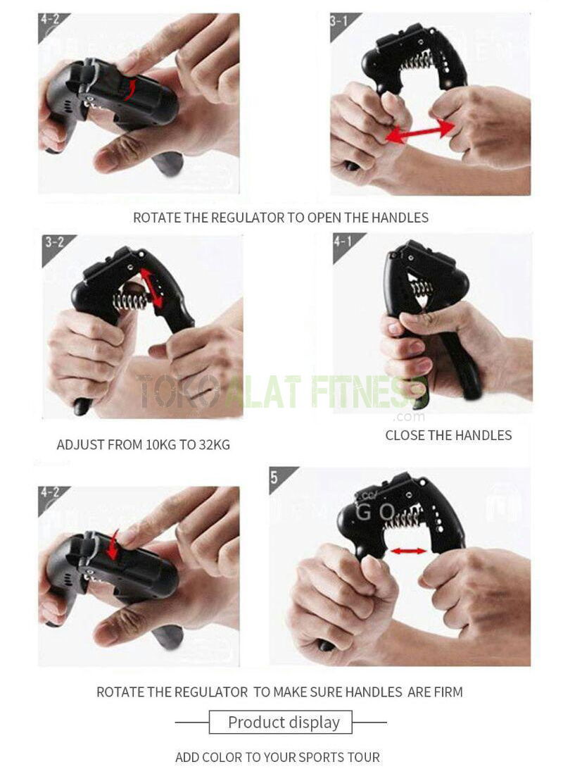 Adjust hand grip 10 32 kg wtr d - Adjustable Hand Grip 10