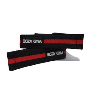 Body Gym Lifting Strap Red