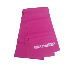 Body Gym Latex Band 120x15x0.5Mm Pink