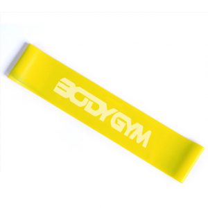 Resistance Band Loop Band 0,35mm Yellow Body Gym