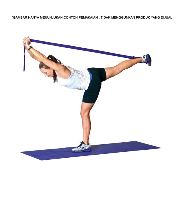 Yoga Strap Exercise T 1 - Yoga Strap 3.8 x 180cm Orange Body Gym