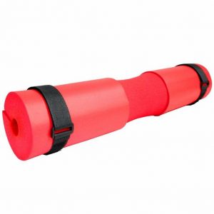Body Gym Barbell Pad NBR Foam, Merah