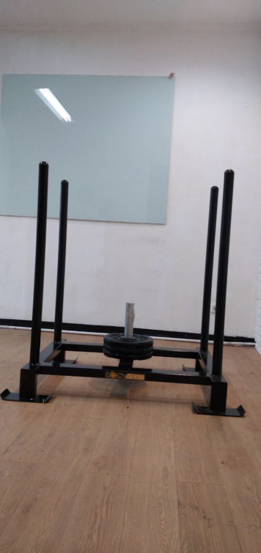 Sleed dengan plate fitness premium quality 1 - Weight Sled Fitness Body Gym