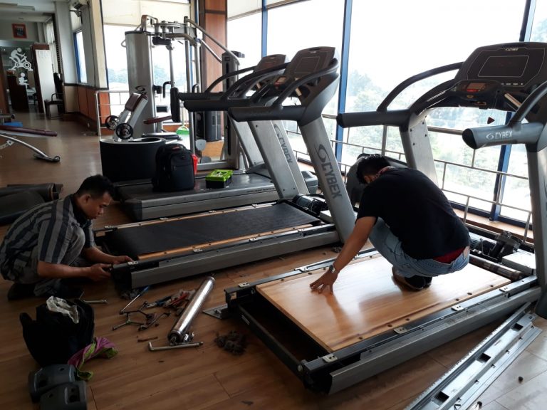 perbaikan alat fitness