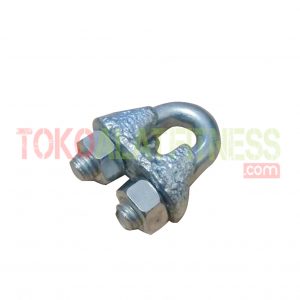 Body Gym Sparepart Alat Fitness Wire Rope Clip 6mm