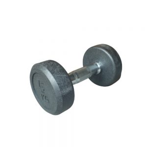 Body Gym Dumbell Fix Rubber 5 Kg