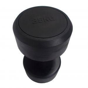 Body Gym Dumbell Fix Rubber 35 Kg
