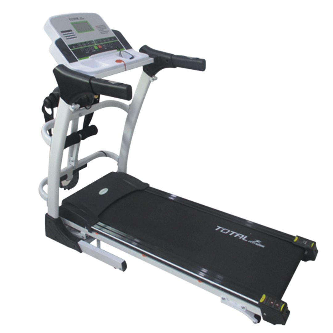 Toko Alat Fitness Treadmill bgt 630 putih harga  - TREADMILL LISTRIK