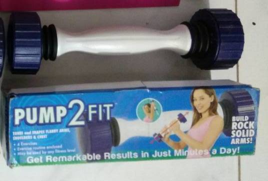 Dumbell Pump 2 fit 1 - Pump 2 Fit Dumbell Shake Body Gym