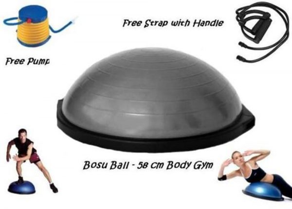 Balance Ball Grey 1a 600x430 - Balance Ball GREY Body Gym