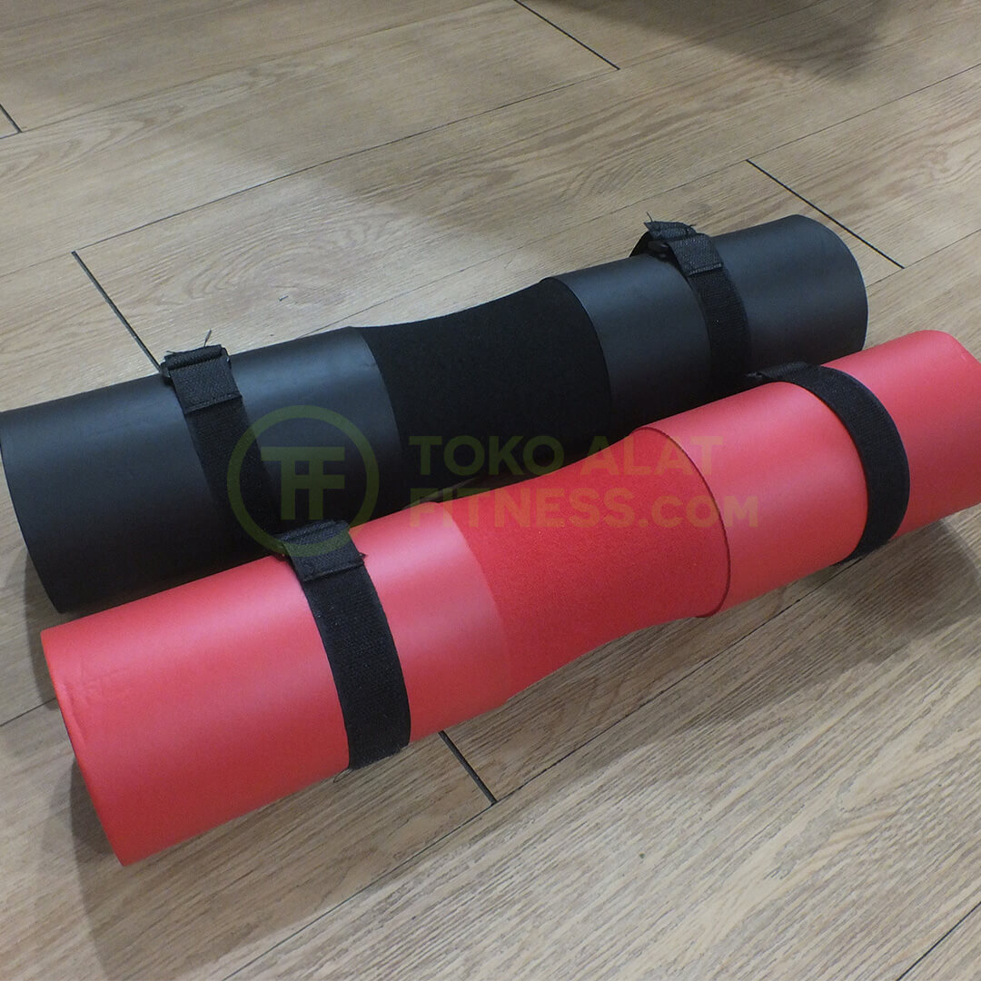 Barbel Shoulder Pad NBR Foam 10 - Body Gym Barbell Pad NBR Foam, Merah