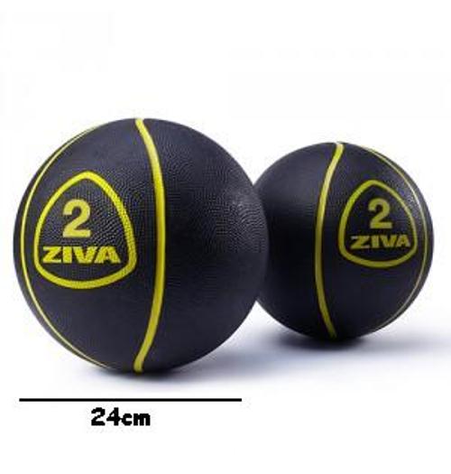 Medicine Ball Ziva 2kg - Medicine Ball 2kg (Mendal) Ziva