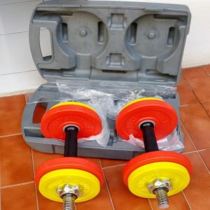 Body Sculpture Dumbell Rubber Set 20 Kg