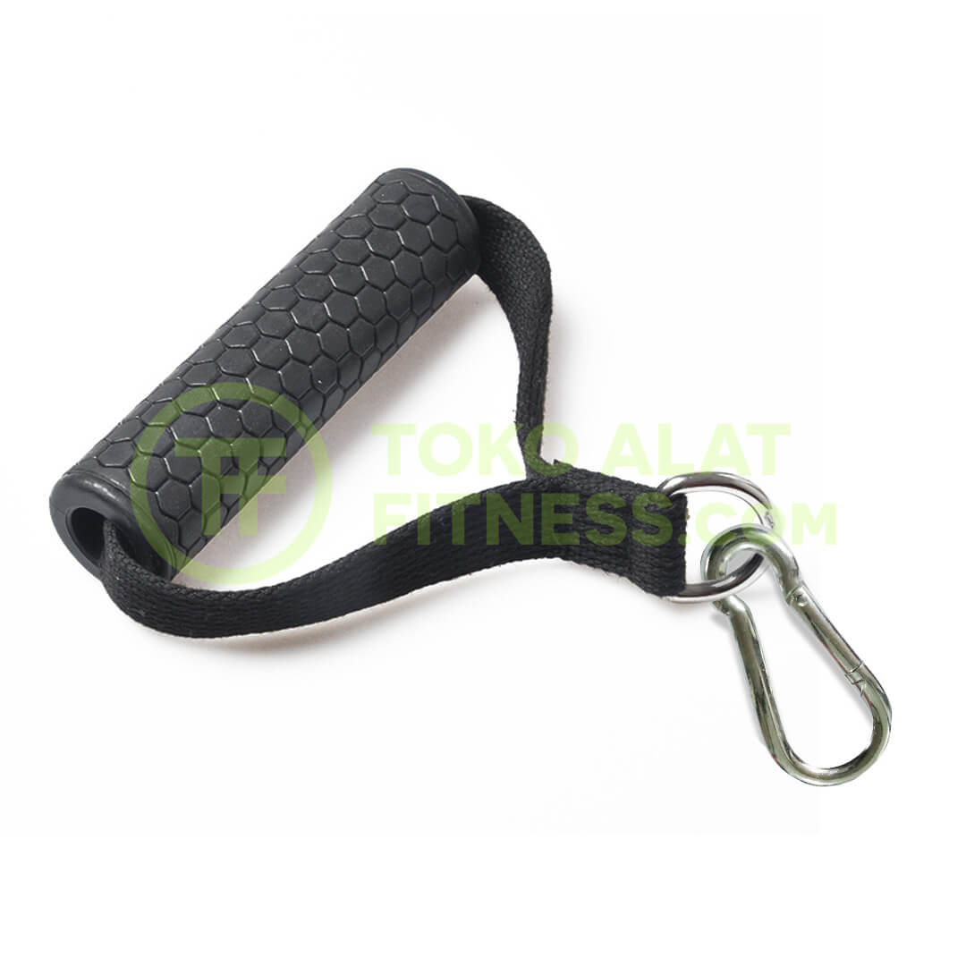 Handle Single Rope Resistance Band Strap Body Gym depan - Handle Single Rope Resistance Band Strap Body Gym