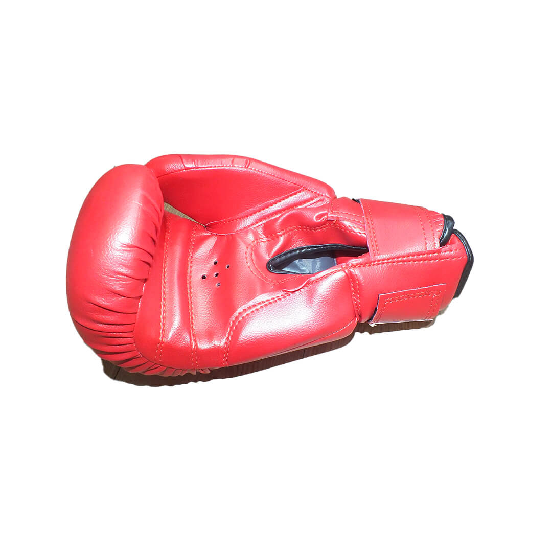sarung tangan rocky merah 10 oz boxing muaytaisamping - Rocky Sarung Tinju Boxing Gloves RBG 1503