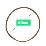 gambar hula hoop dengan penunjuk diameter 50 cm