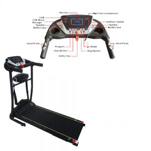 Total Treadmill Elektrik DC 1.5 HP