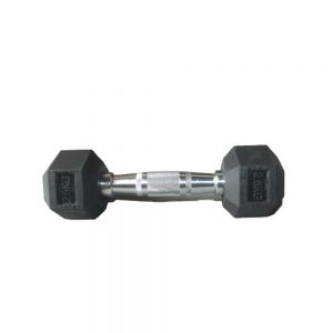 Dumbell Rubber Hex Hexagonal 2.5 Kg