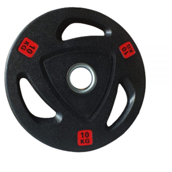 Body Gym Rubber Plate Grip 5cm 10 Kg