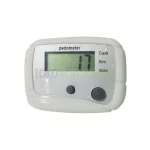 Body Gym Mini Pedometer With Two Keys White