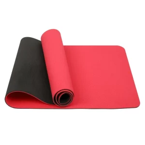Gorefit® Yoga Mat TPE Eco Friendly Reversible merah