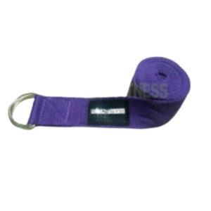 Body Gym Yoga Strap 3.8 x 180cm Purple