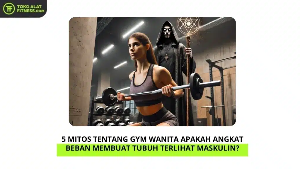 5 Mitos Tentang Gym untuk Wanita Apakah Angkat Beban Membuat Tubuh Terlihat Maskulin