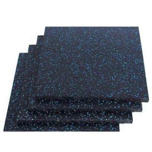 Gorefit Laminated Rubber Flooring Tile Conncetion 50cm X 50cm tebal 2cm