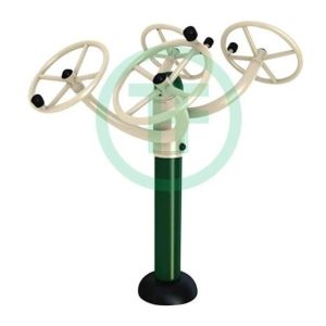 Gorefit® Alat Fitness Outdoor Taichi Wheel Spinner