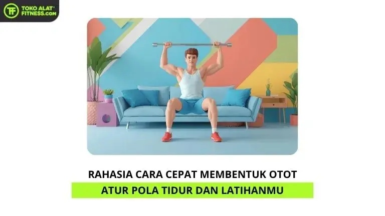 Rahasia Cara Cepat Membentuk Otot Atur Pola Tidur dan Latihanmu, Tubuh Lebih Fit, Hasil Lebih Cepat Terlihat